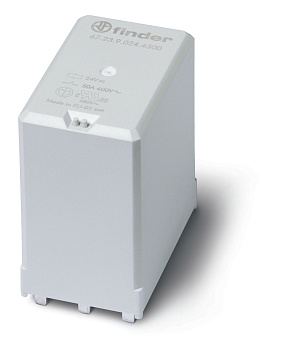 Силовое электромеханическое реле; 3NO 50A; контакты AgSnO2 (зазор ≥ 5.2мм); катушка 12В DC; степень защиты RTII; опции: нет