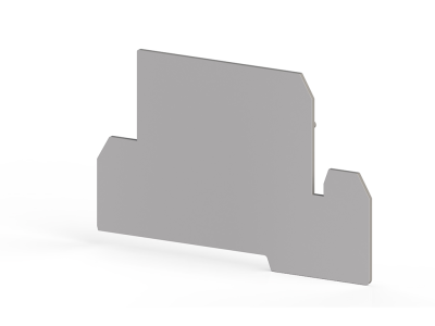 Концевой сегмент на клеммники AVK 4FS, (бежевый);  NPP AVK 4FS