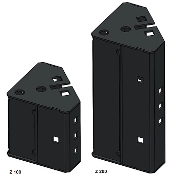 Угловой элемент цоколя, 4шт.