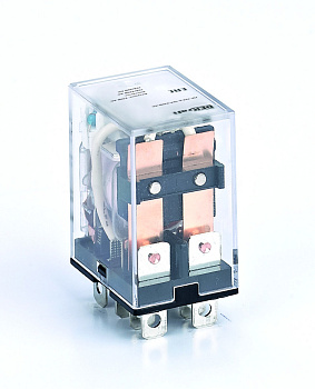 Промежуточное реле 2 конт. с LED инд. 10А 220В DC ПР-102 Промежуточное реле 2 конт. с LED инд. 10А 220В DC ПР-102