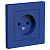 ATLASDESIGN РОЗЕТКА без заземления, 16А, в сборе, АКВАМАРИН