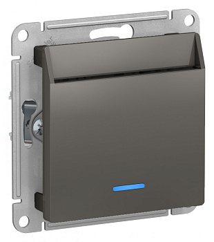 ATLASDESIGN ВЫКЛЮЧАТЕЛЬ карточный 10А, без задержки времени, механизм, СТАЛЬ