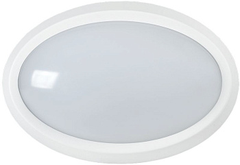 Светильник LED ДПО 5040 12Вт 4000K IP65 овал белый IEK