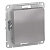 ATLASDESIGN 1-клавишный ВЫКЛЮЧАТЕЛЬ, сх.1, 10АХ, механизм, АЛЮМИНИЙ