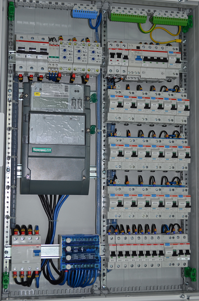 Квартирный электрощит ул. 1905 года