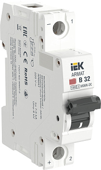 ARMAT Авт. выкл. M06N-DC 1P B 32А IEK ARMAT Авт. выкл. M06N-DC 1P B 32А IEK