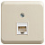 ЭТЮД О/У компьютерная РОЗЕТКА RJ45 кат.5е, КРЕМОВЫЙ, Россия