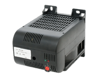 Обогреватель в пластиковом кожухе с вентилятором 1200 Вт, встроенный термостат, 230 В Обогреватель в пластиковом кожухе с вентилятором 1200 Вт, встроенный термостат, 230 В