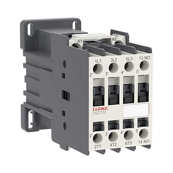 Магнитный контактор YON DSC012 12A 5,5кВт AC3 3P кат.24В DC 1НО Магнитный контактор YON DSC012 12A 5,5кВт AC3 3P кат.24В DC 1НО