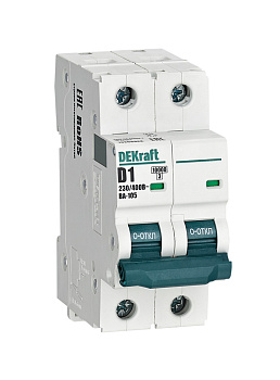 Авт. выкл. 2P 1A х-ка D ВА-105 10кА