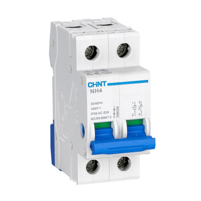 Выключатель нагрузки NH4 2P 125A (R)(CHINT)