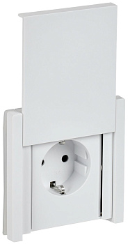 FORTE&PIANO Роз. с з/к/ш с кр. в/к 16А IP44 FP221 бел. IEK