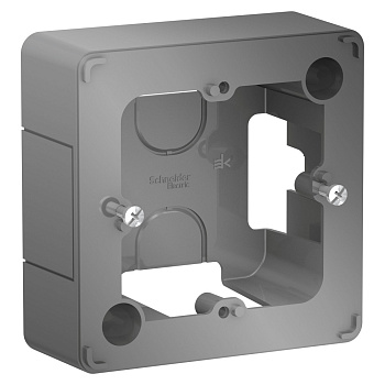 BLANCA С/У КОРОБКА ПОДЪЕМНАЯ с возможностью соедин. нескольких коробок, АЛЮМИНИЙ