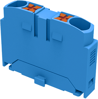 TPA2.5-2-BU Блок распределит. TP Push-in, 2 точки подключения, сеч. 2.5мм2, син.