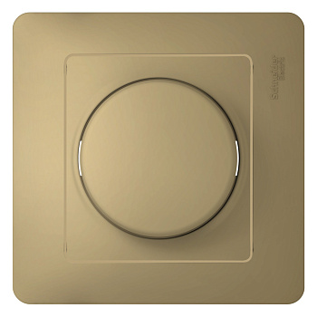 GLOSSA СВЕТОРЕГУЛЯТОР (диммер) поворотный, 300Вт, в сборе, ТИТАН