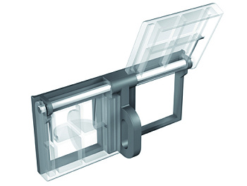 Блокировка навесными замками в разомкнутом состоянии PLC E2.2..E6.2 D=4mm