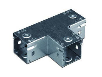 Ответвитель глухой горизонтальный Т-образный 50х50, цинк-ламельный