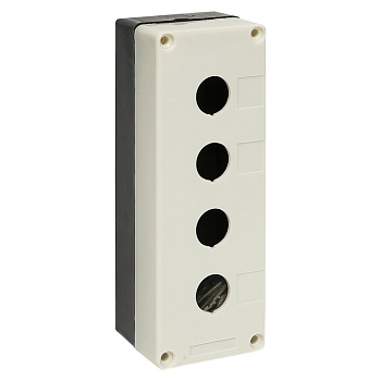 Корпус КП104 пластиковый 4 кнопки белый EKF PROxima Корпус КП104 пластиковый 4 кнопки белый EKF PROxima